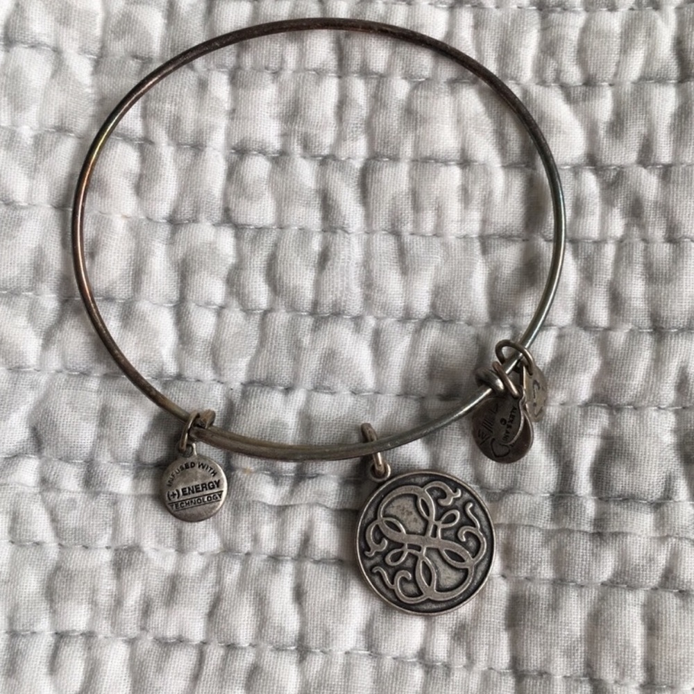 Alex and Ani Filigree Charm Bracelet